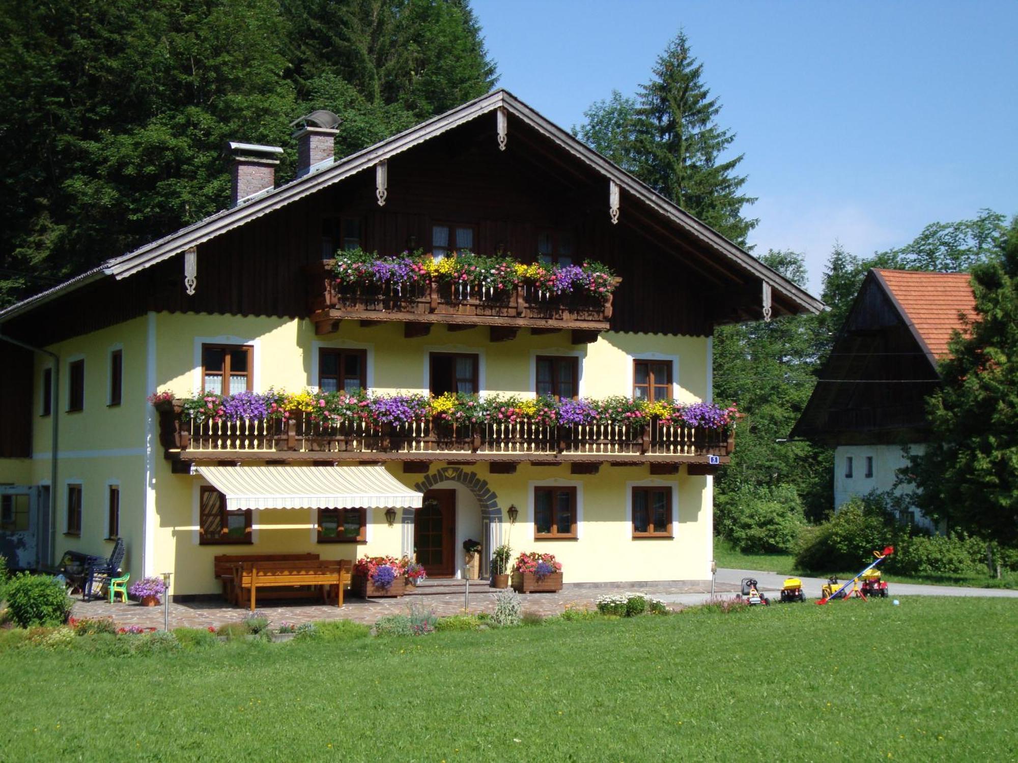 Pferdehof Almgut Apartment Faistenau Exterior photo